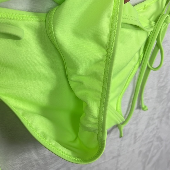 Betty Jade Neon Green Convertible Swim String Bikini Set - Picture 8 of 11